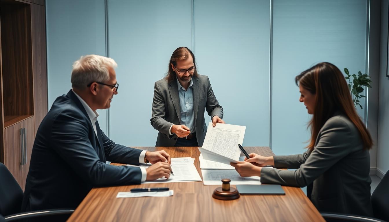 Property settlement documents and transfer review